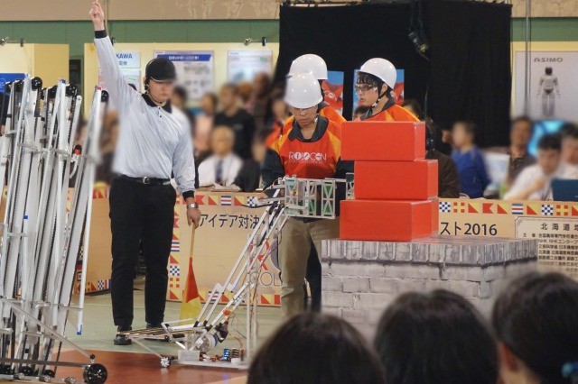 アイデア対決 全国高等専門学校ロボットコンテスト16北海道地区大会 が開催されました 函館工業高等専門学校
