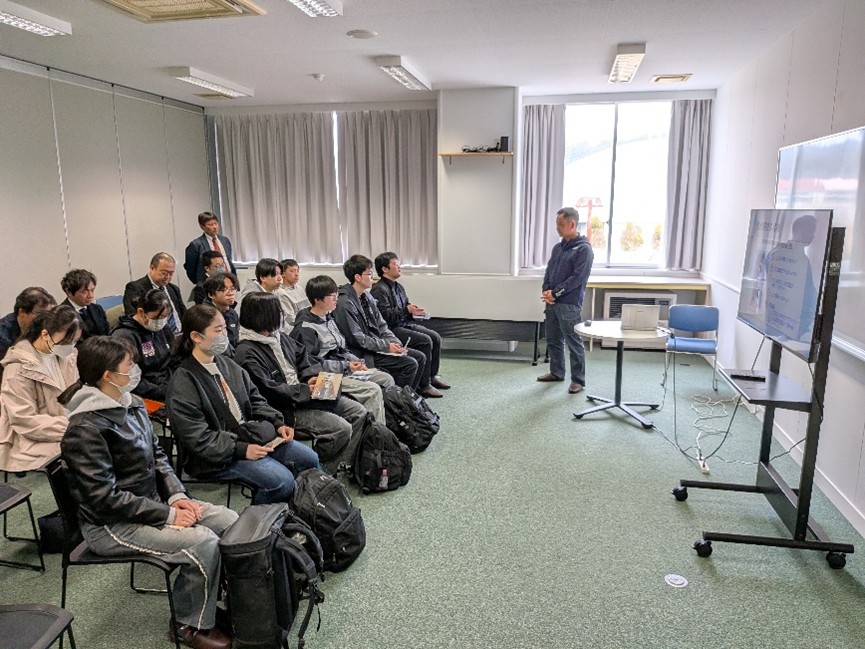 GWO講義のデモンストレーションの様子