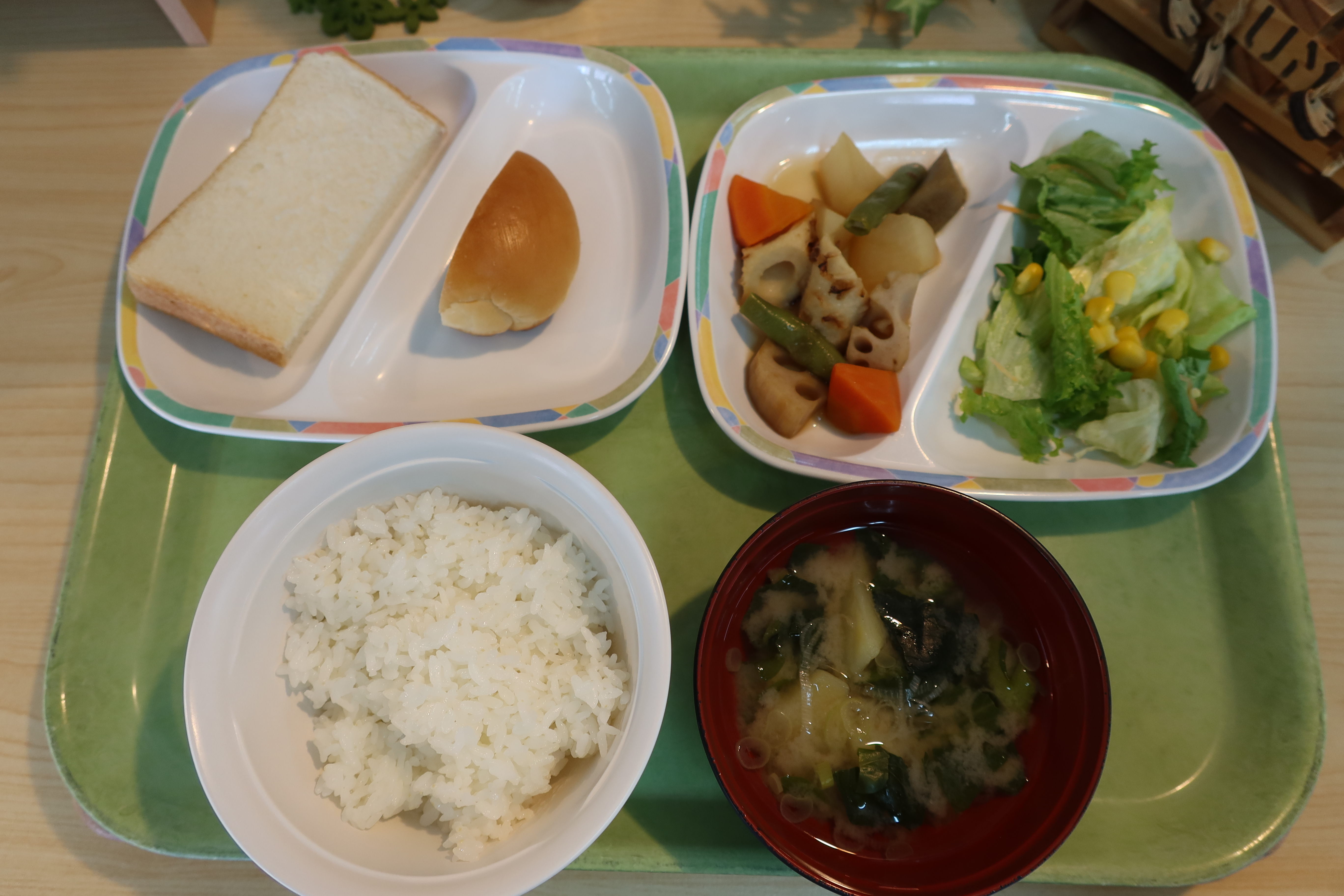 2026年度 寮食堂メニュー写真 4月 朝ごはん 4月 26日