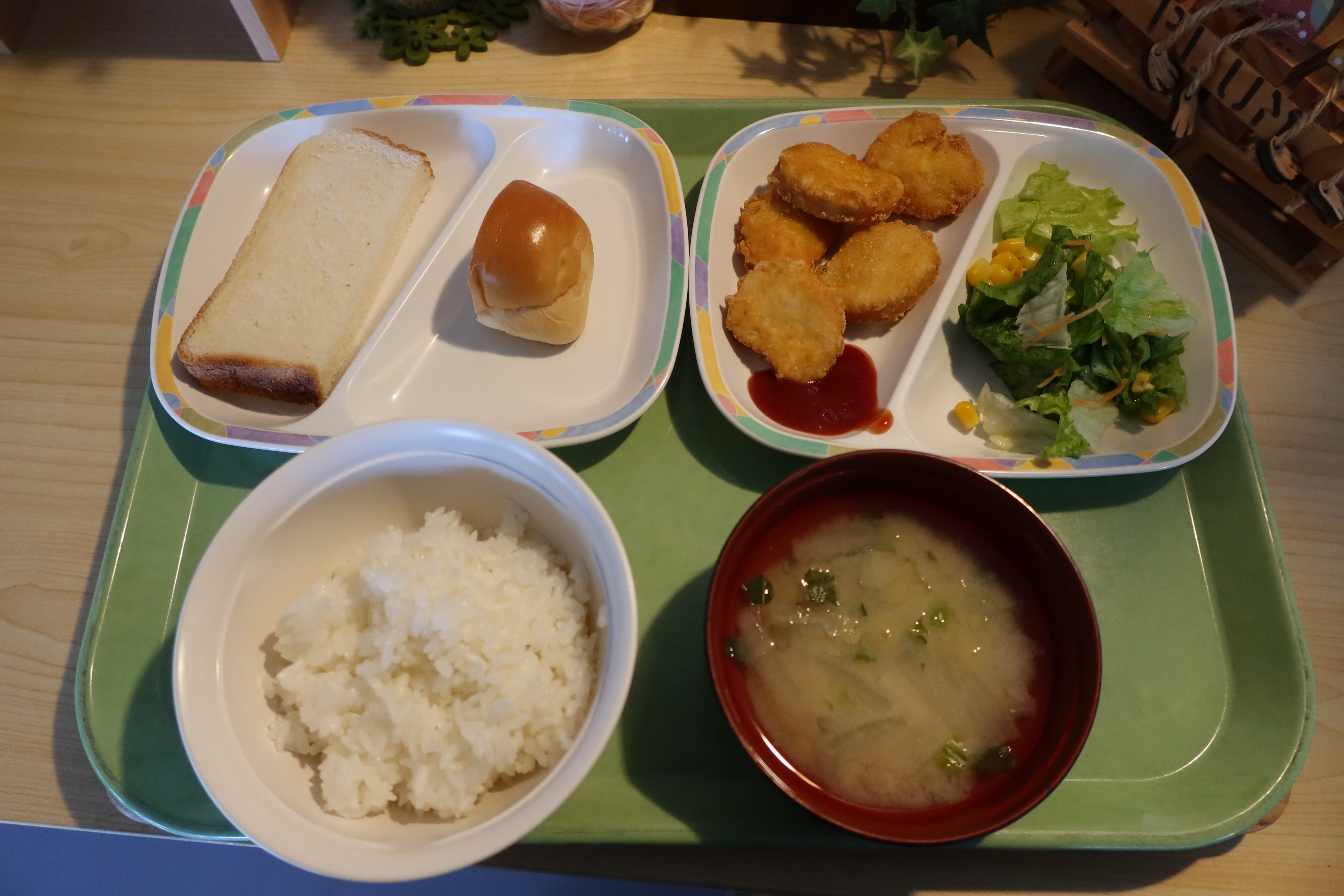 2026年度 寮食堂メニュー写真 4月 朝ごはん 4月 28日