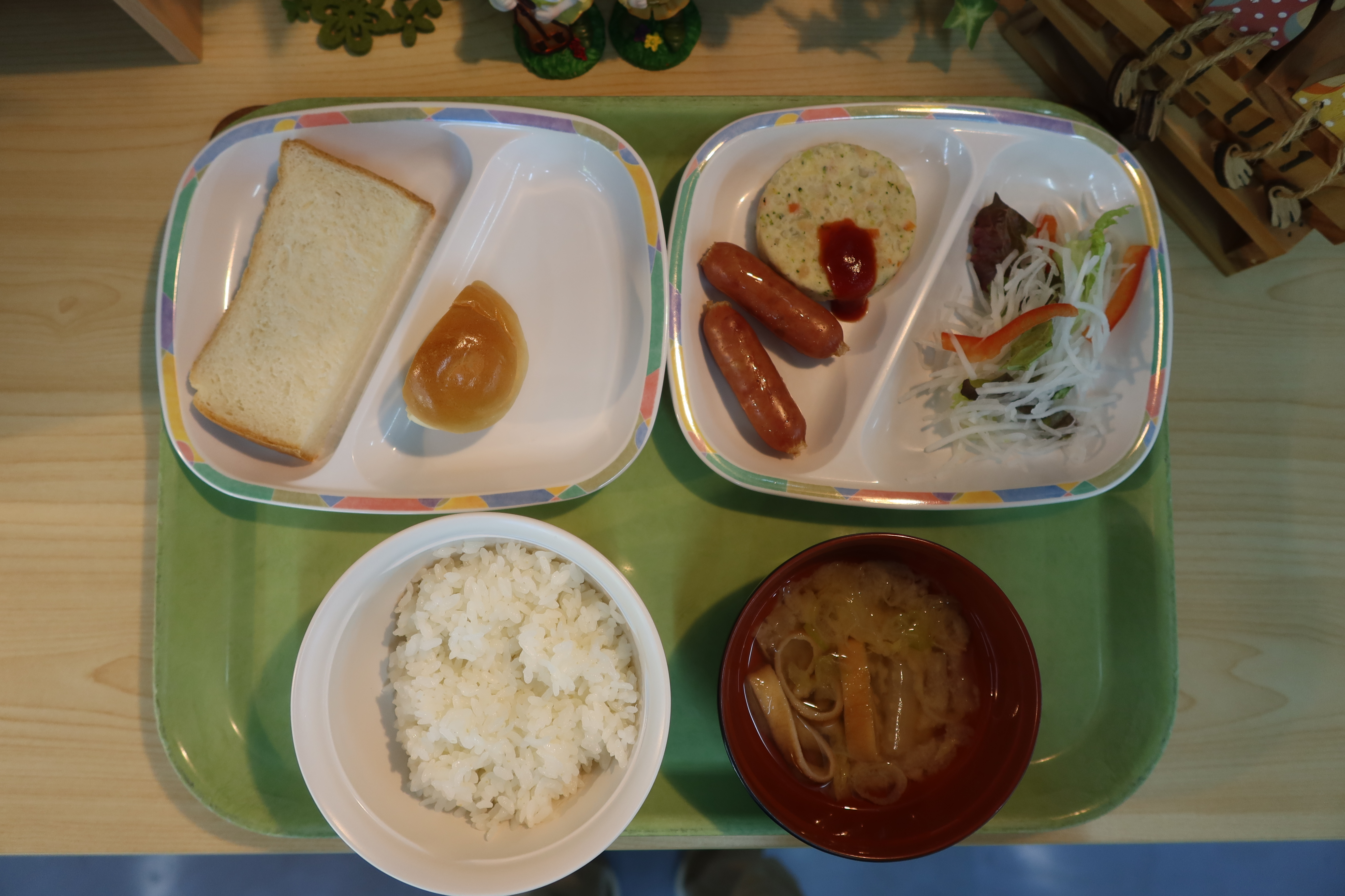 2026年度 寮食堂メニュー写真 6月 朝ごはん 6月1日