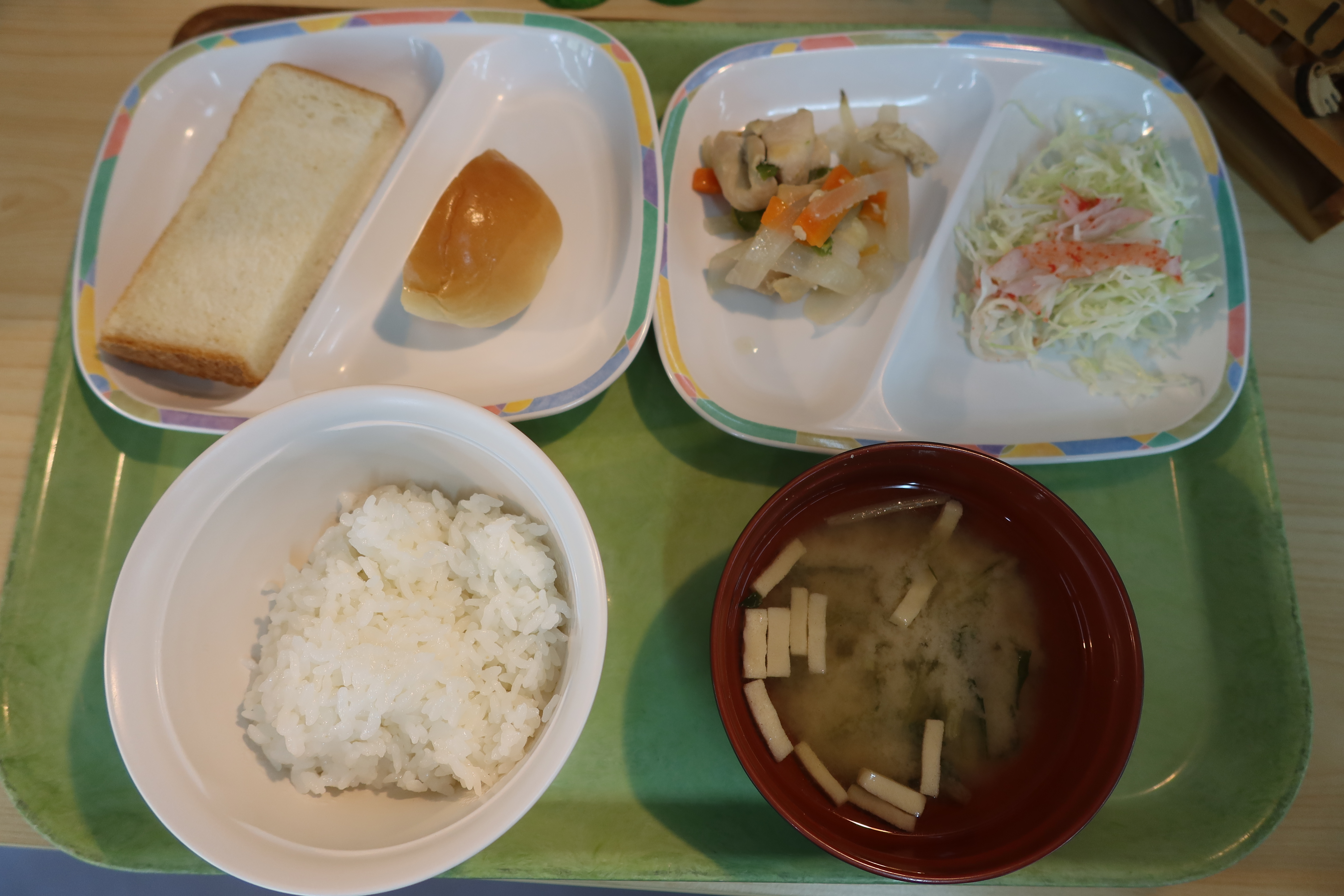 2026年度 寮食堂メニュー写真 6月 朝ごはん 6月3日