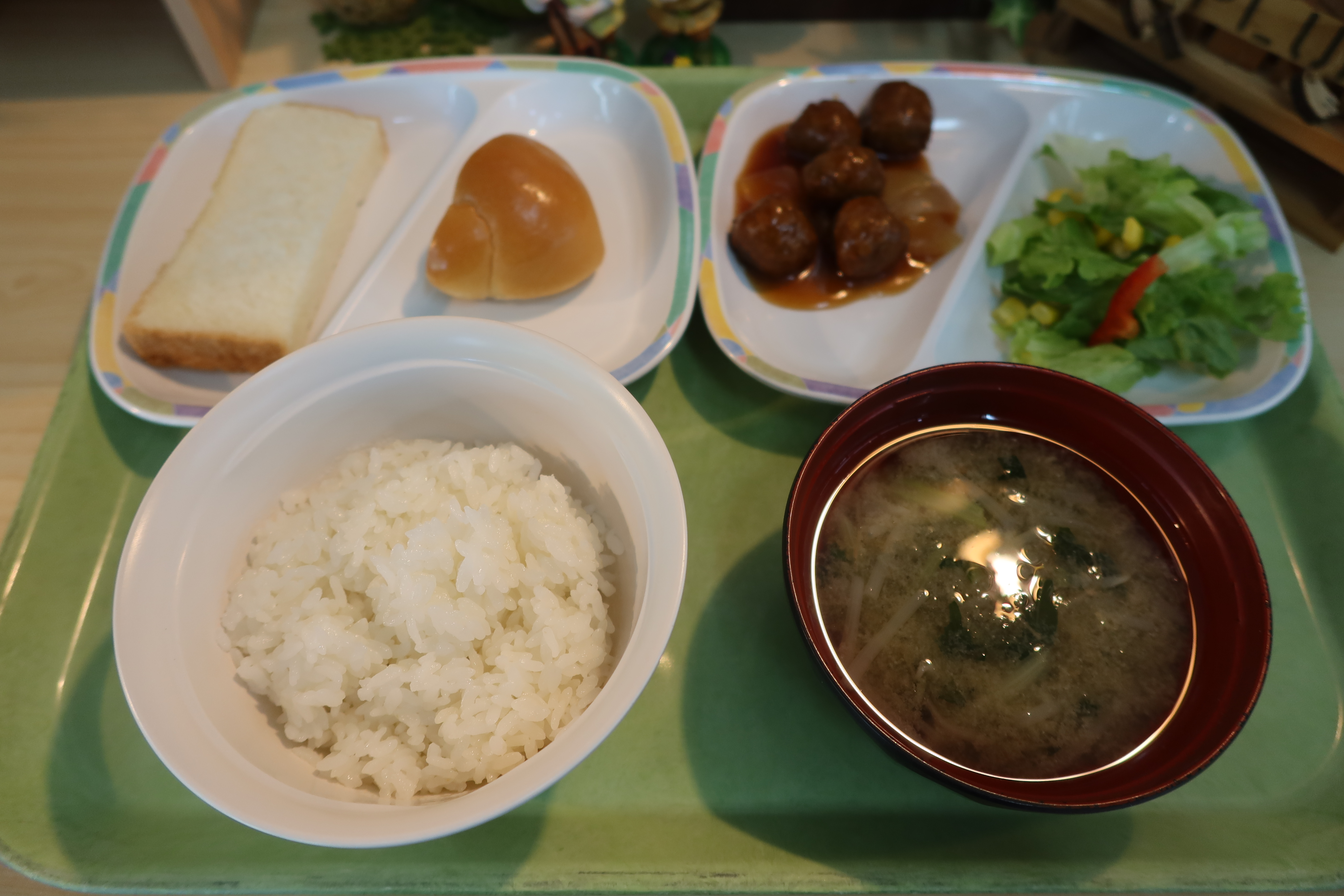 2026年度 寮食堂メニュー写真 6月 朝ごはん 6月4日