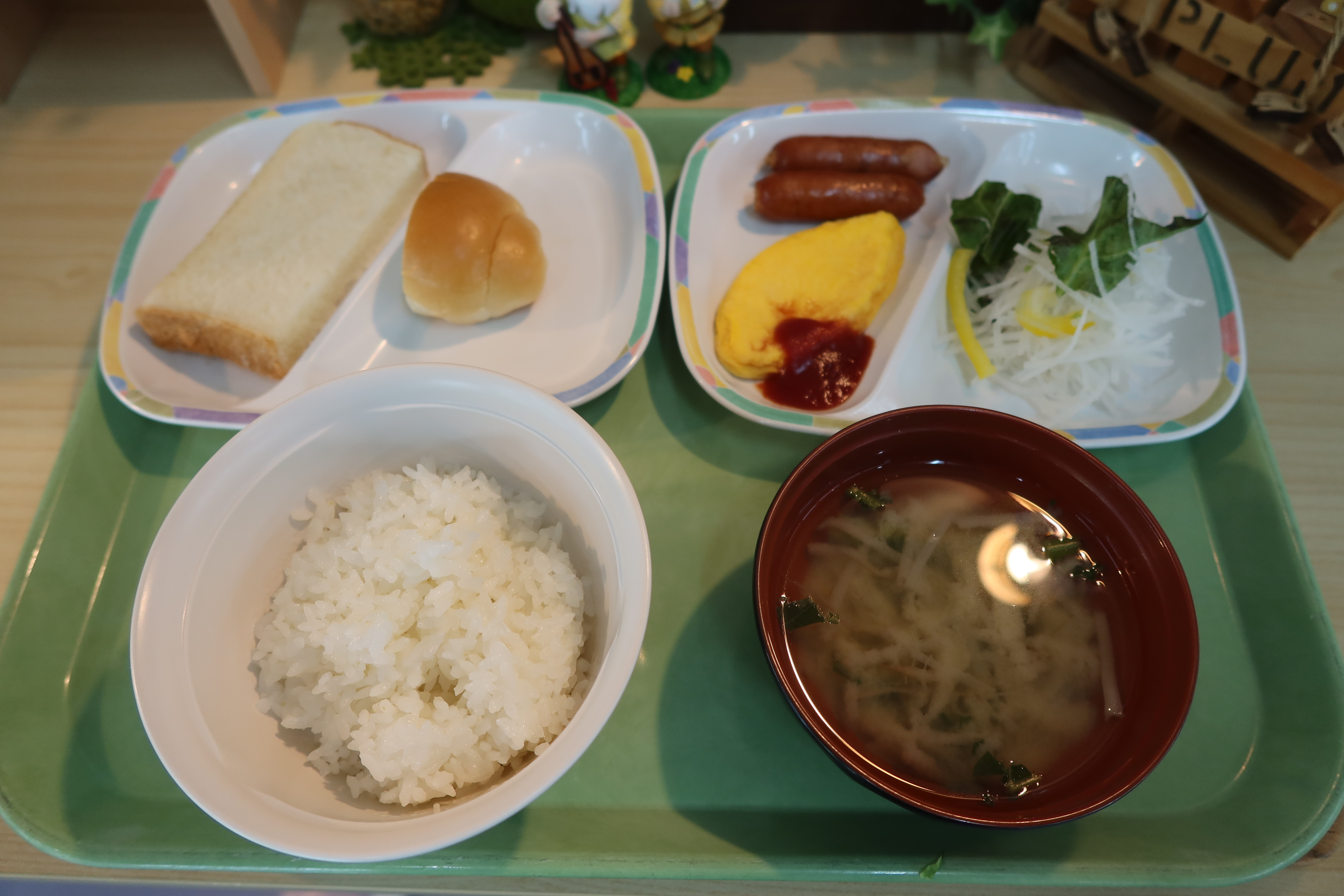 2026年度 寮食堂メニュー写真 6月 朝ごはん 6月9日