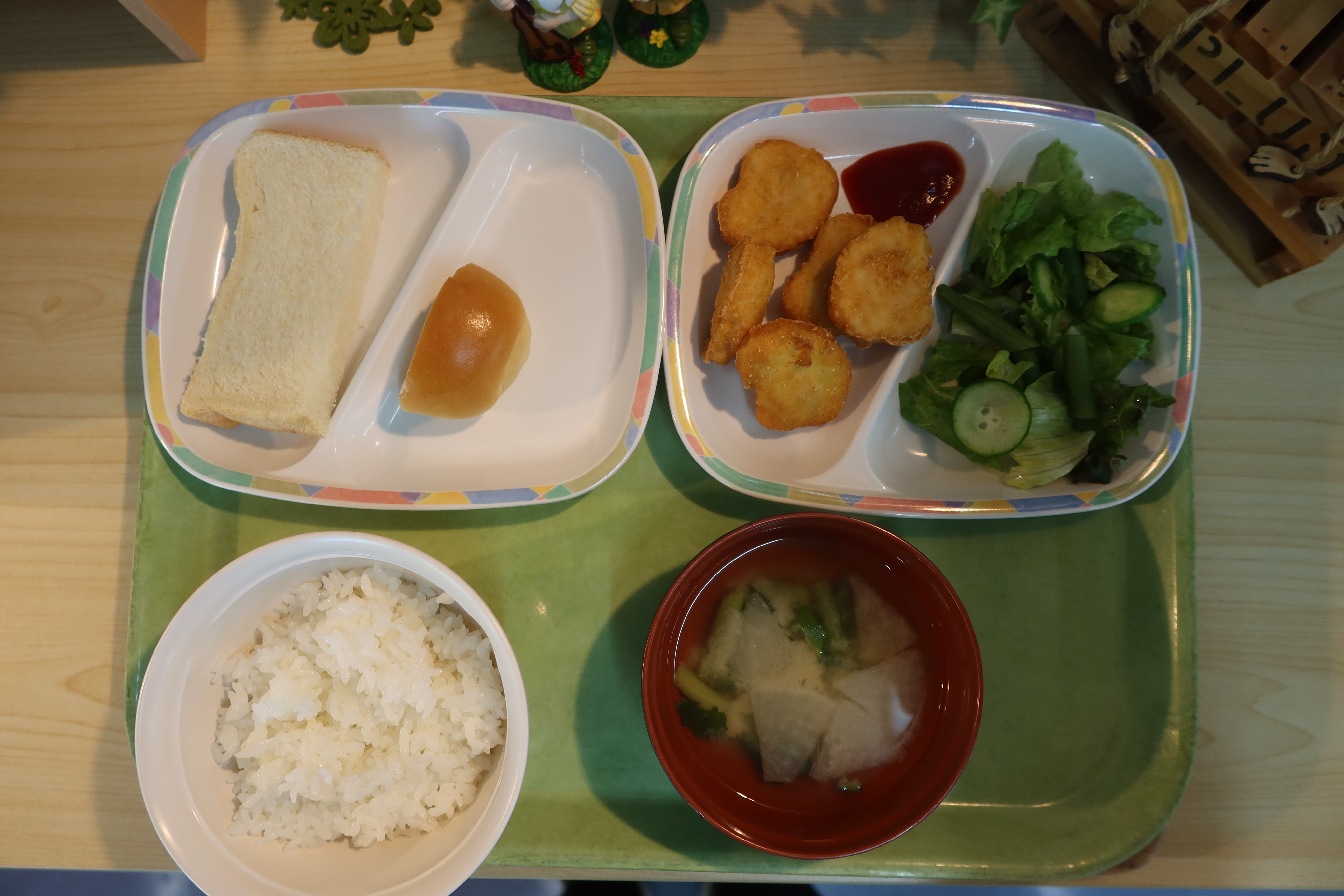 2026年度 寮食堂メニュー写真 6月 朝ごはん 6月11日