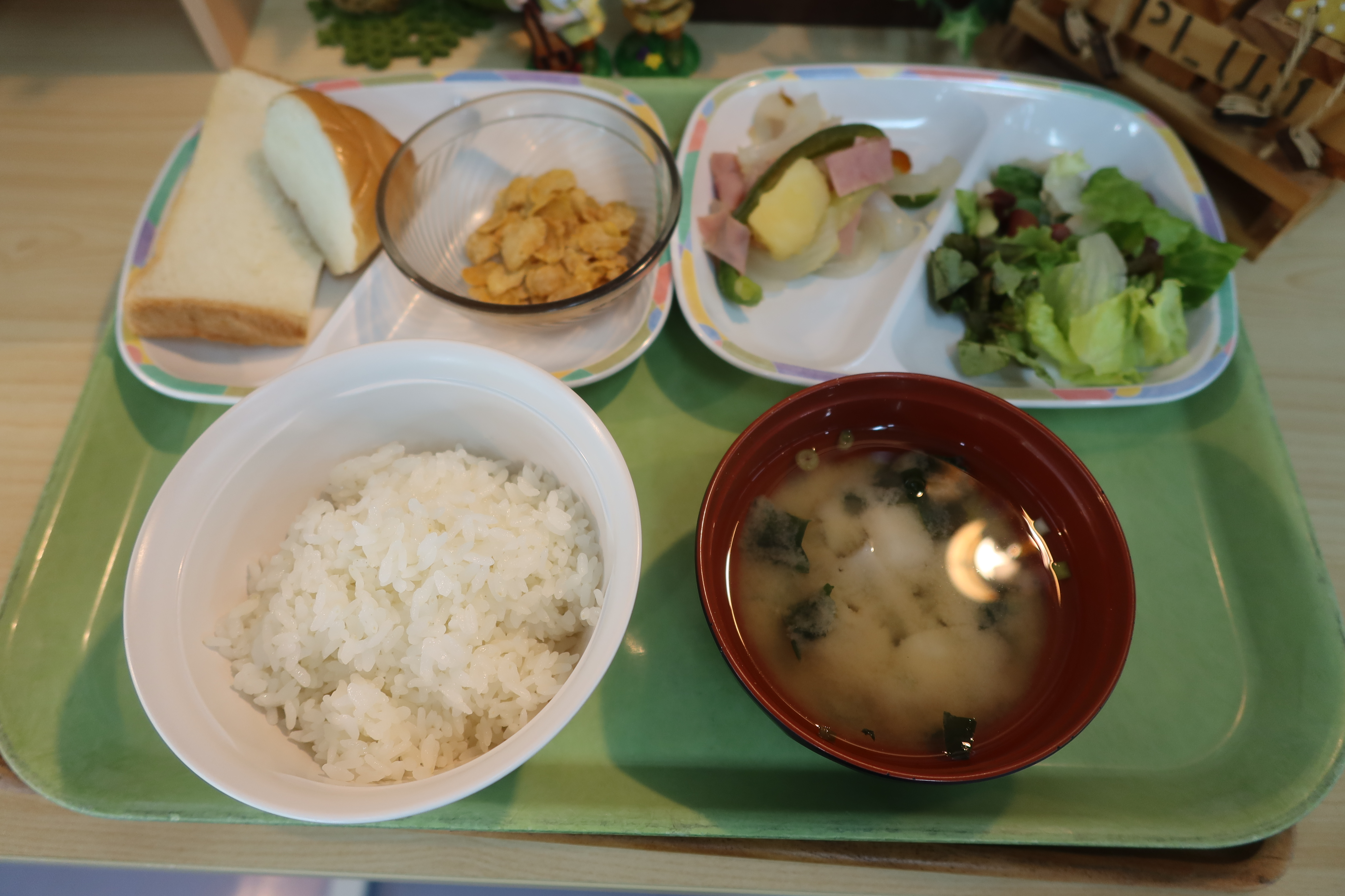 2026年度 寮食堂メニュー写真 6月 朝ごはん 6月14日