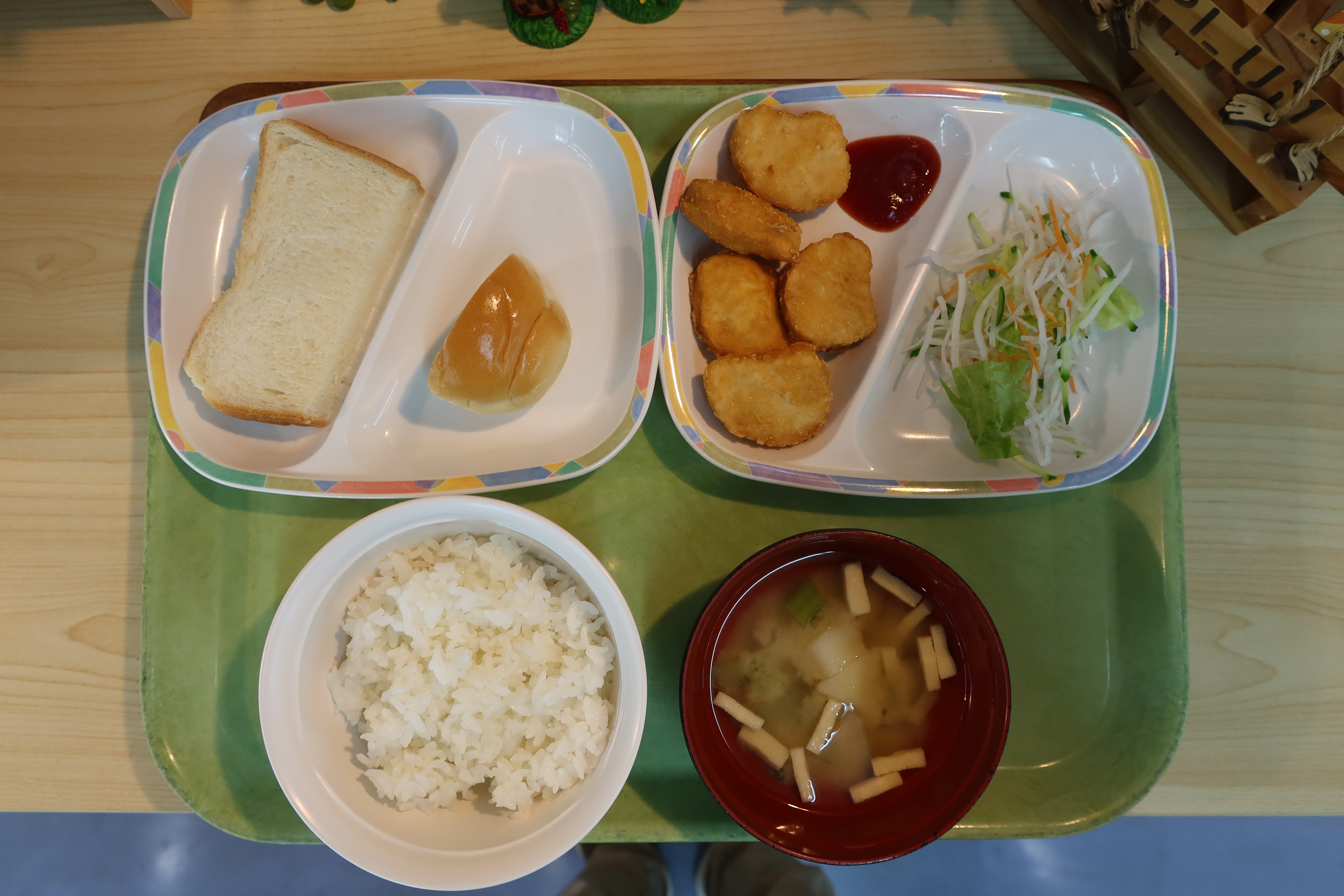 2026年度 寮食堂メニュー写真 6月 朝ごはん 6月16日