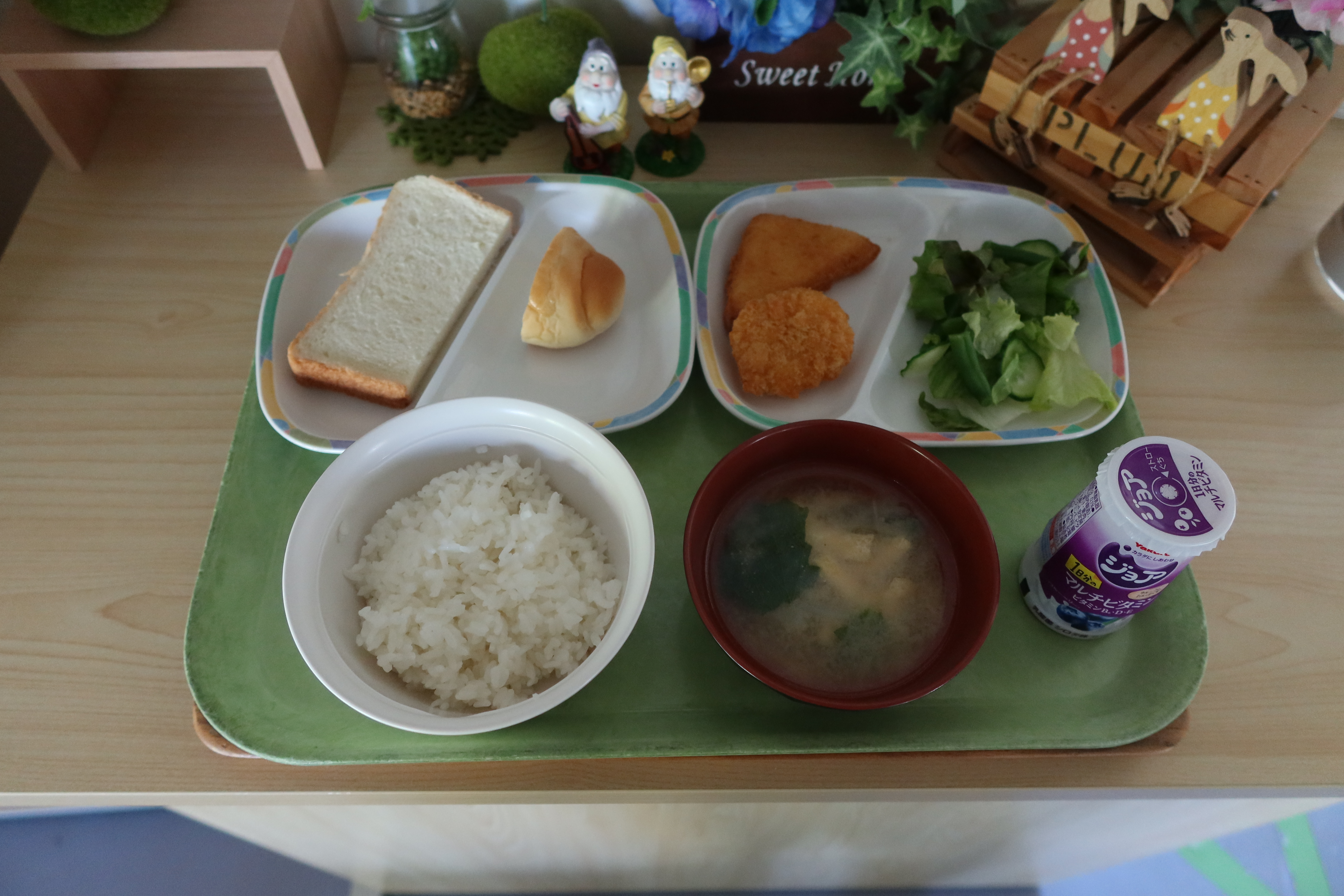 2026年度 寮食堂メニュー写真 6月 朝ごはん 6月17日