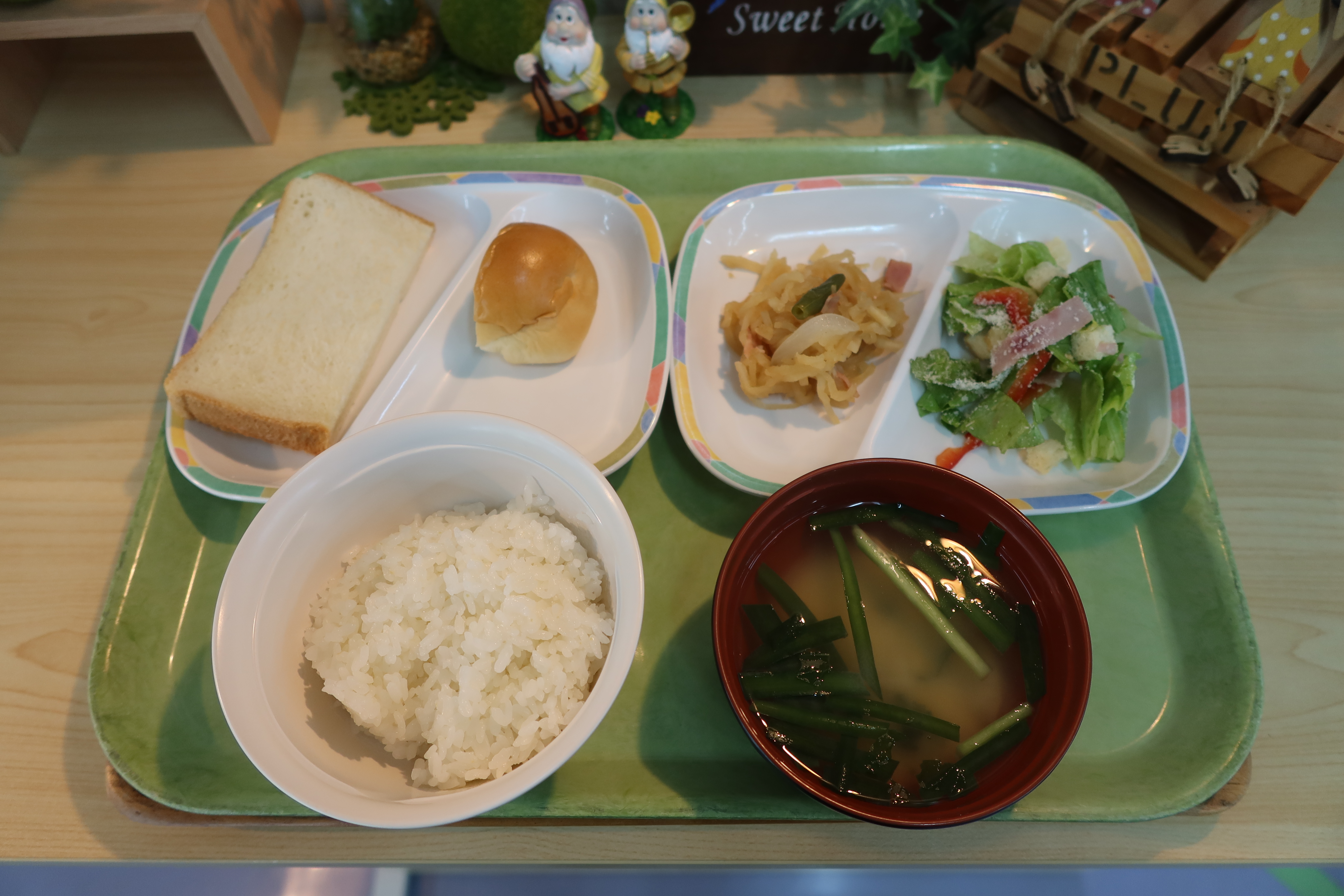 2026年度 寮食堂メニュー写真 6月 朝ごはん 6月18日