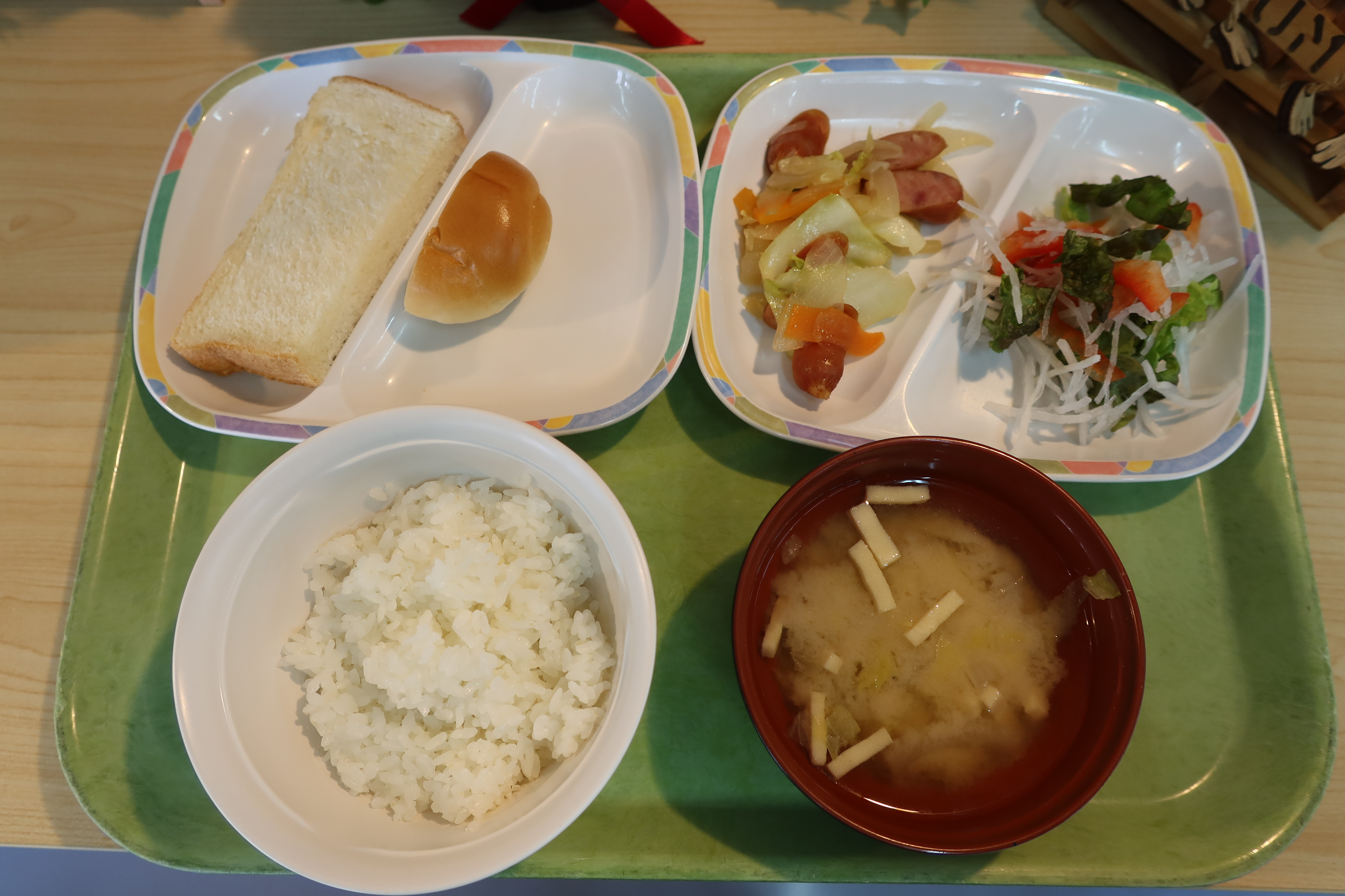 2026年度 寮食堂メニュー写真 5月 朝ごはん 5月1日