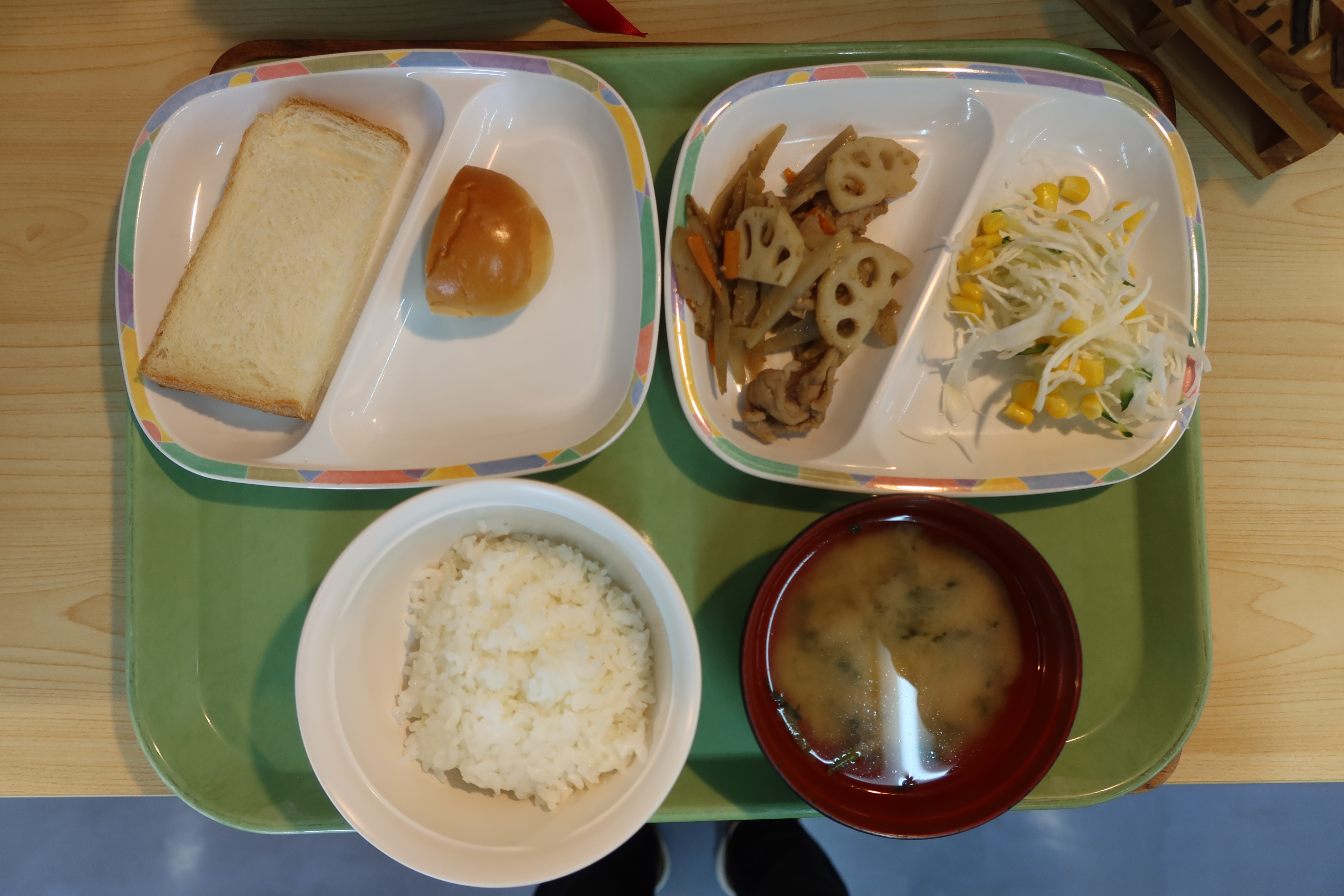 2026年度 寮食堂メニュー写真 5月 朝ごはん 5月7日