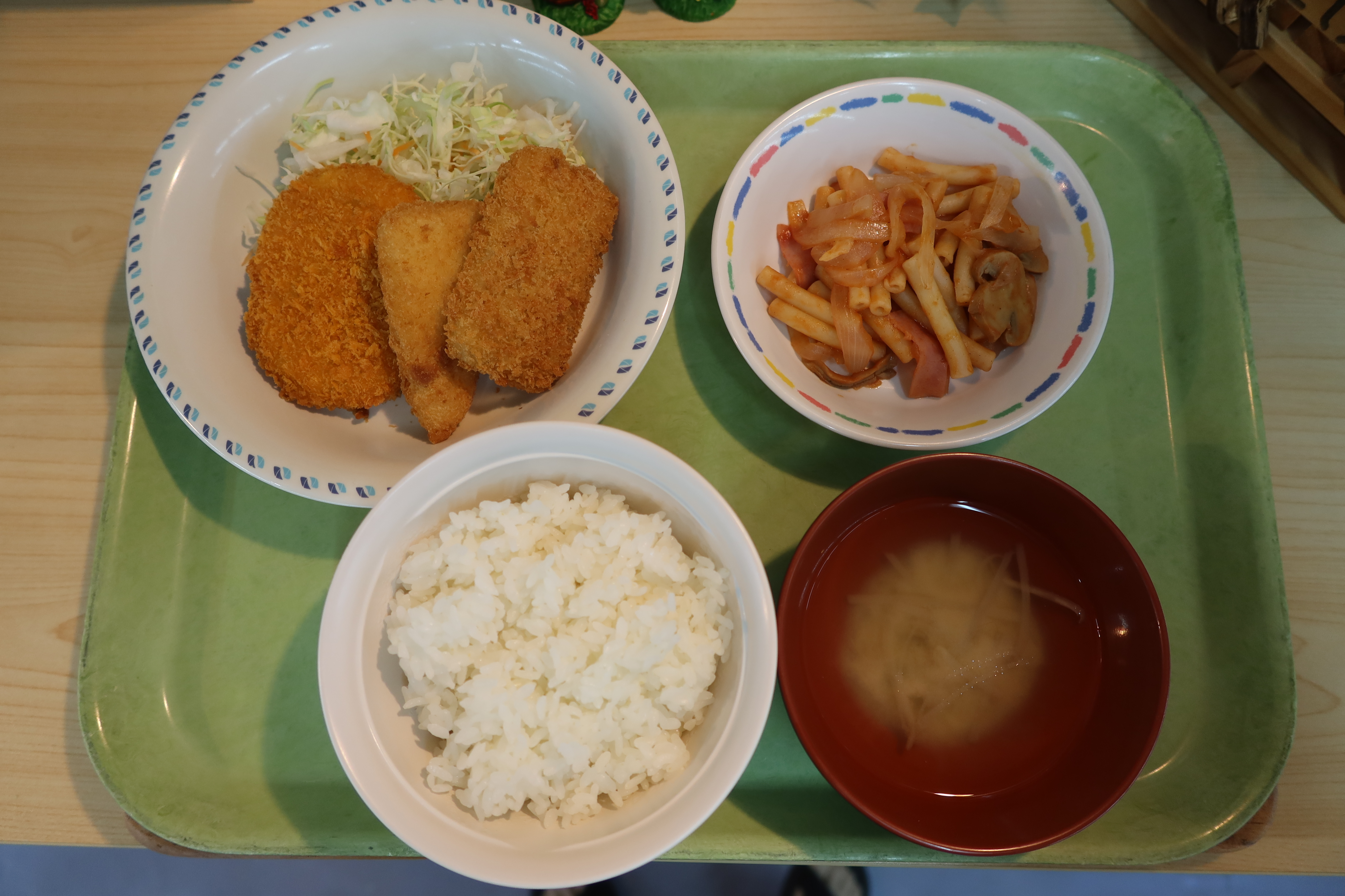 2026年度 寮食堂メニュー写真 5月 夕ごはん 5月22日